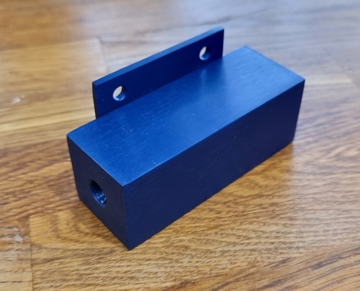 [RALBMB] Blue Aluminium Breather/Air Compressor Manifold